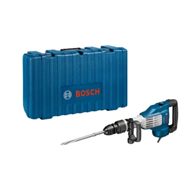 Bosch GSH 11 VC Professional Breaker – High Power SDS Max Demolition Hammer with Vibration Control Technology for Heavy Duty Concrete and Construction Applications